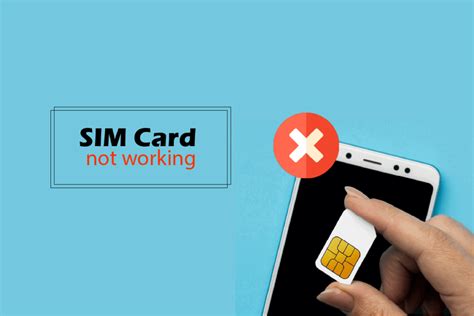 android sim card not working